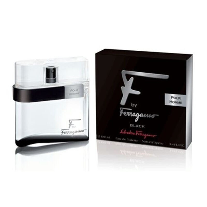 Perfume F Black Salvatore Ferragamo  100Ml Edt image number null