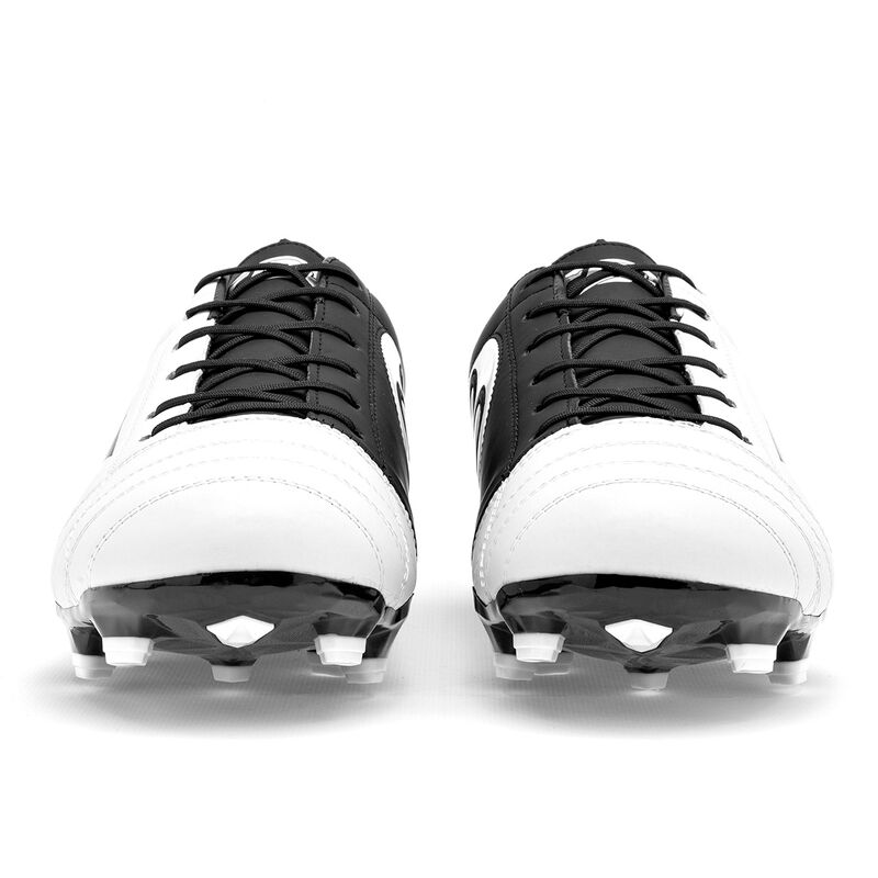 Trucco tenis de f&uacute;tbol para hombre blanco negro... image number null