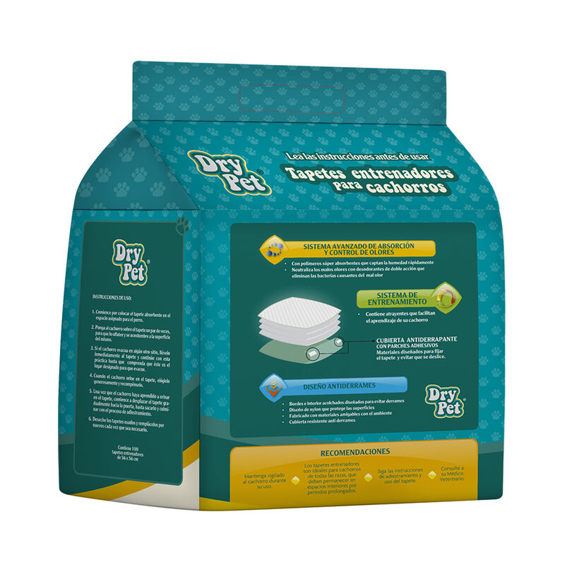 Dry Pet Tapete Entrenador para Perro de 100 Pie... image number null