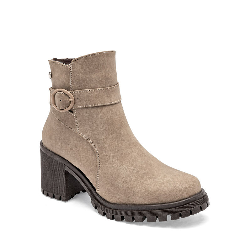 Moramora Bot&iacute;n para mujer beige image number null