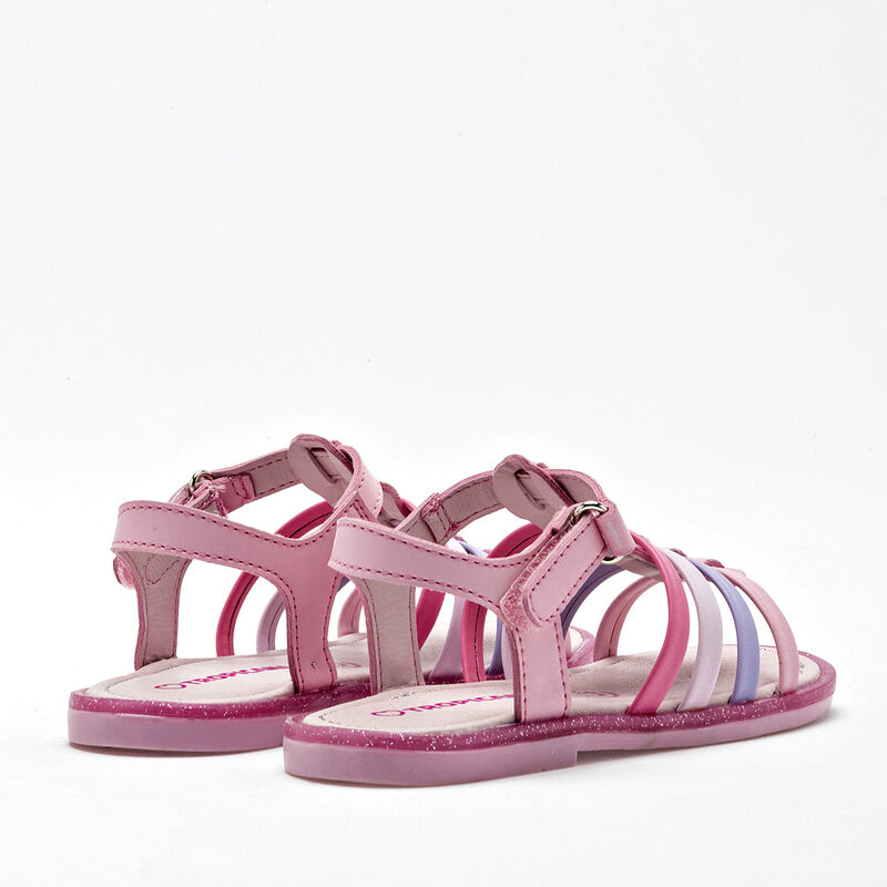 Tropicana Sandalia para ni&ntilde;a rosa multicolor image number null