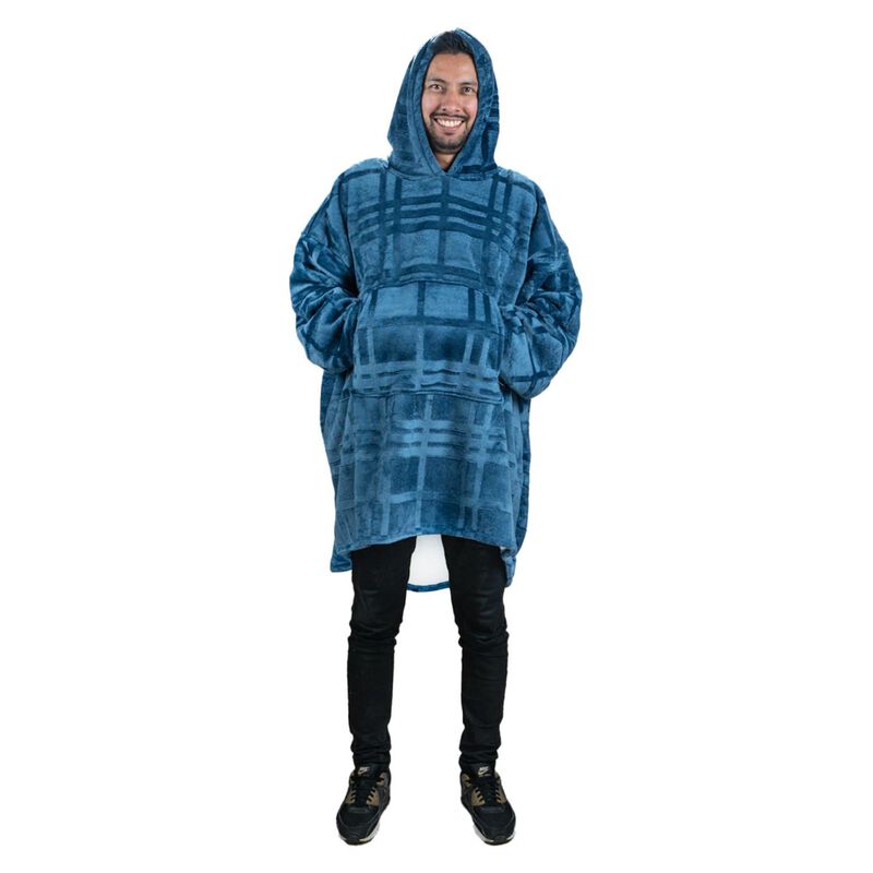 Pijama Adulto Unitalla Sudadera Cobija Azul Mar... image number null