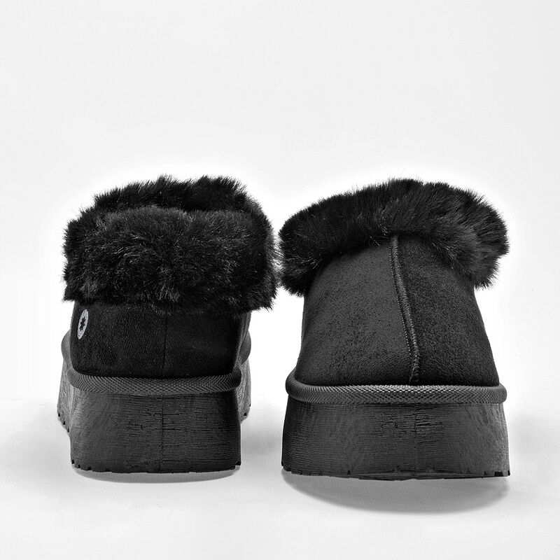 Moramora Pantufla para mujer negro image number null