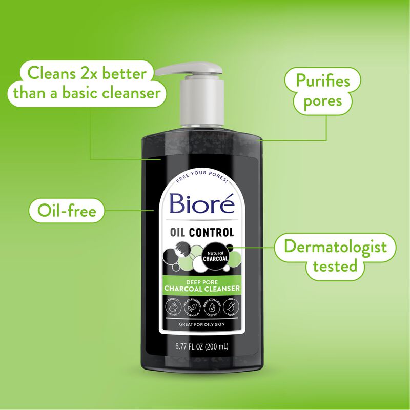 Limpiador Facial Bior&eacute; Deep Pore Charcoal Wash,... image number null