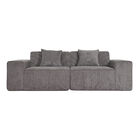 Sofá Espuma Alta densidad SORA Beige 2 plazas JAPANDI