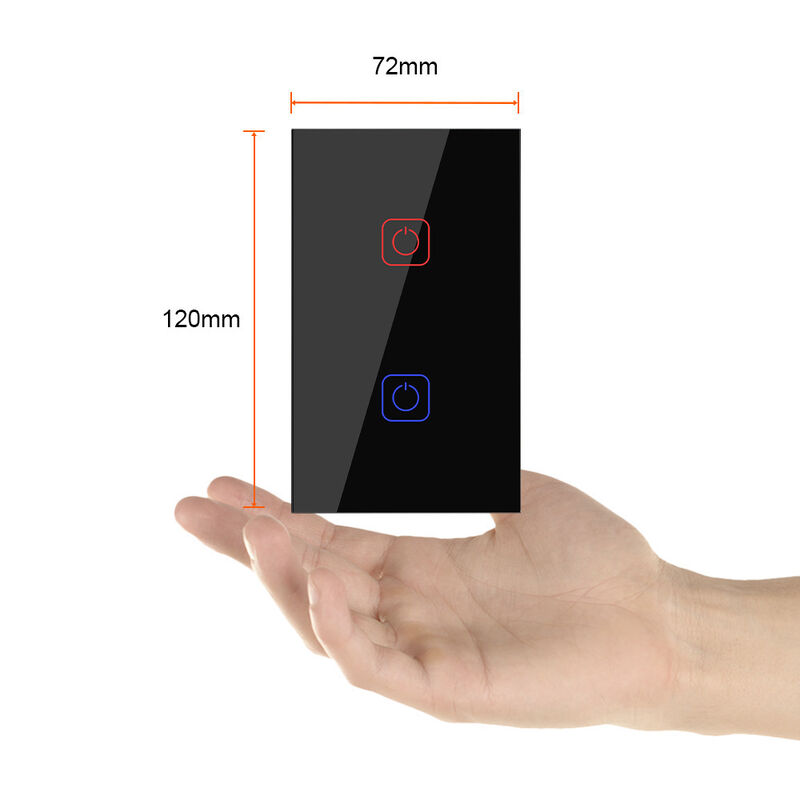 Apagador Inteligente Wi-Fi, 2 Botones T&aacute;ctiles,... image number null