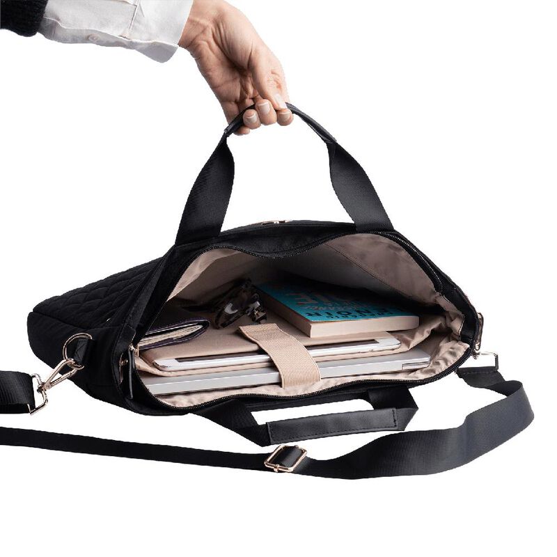 Bolsa Para Laptop Mujer Resistente Malet&iacute;n Cros... image number null