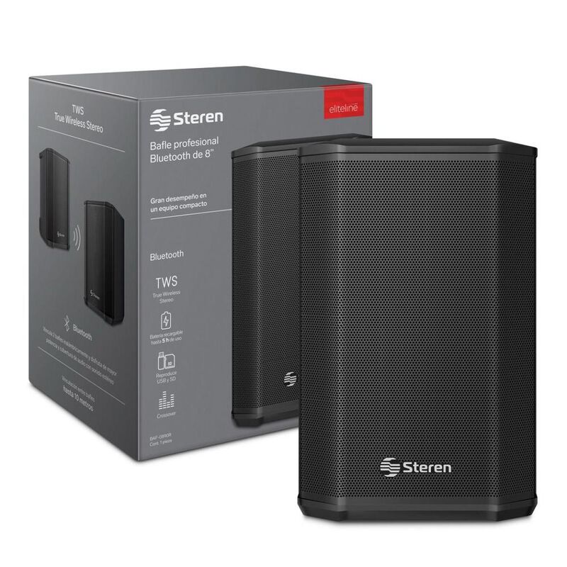 Bafle de 8" 1,500 W PMPO profesional Bluetooth*... image number null