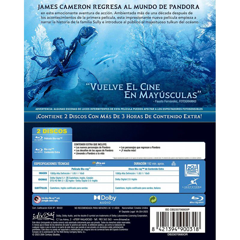 Avatar: El Sentido del Agua (Avatar: The Way of... image number null