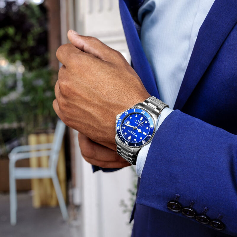 Reloj Stuhrling para hombre 883.02 autom&aacute;tico s... image number null