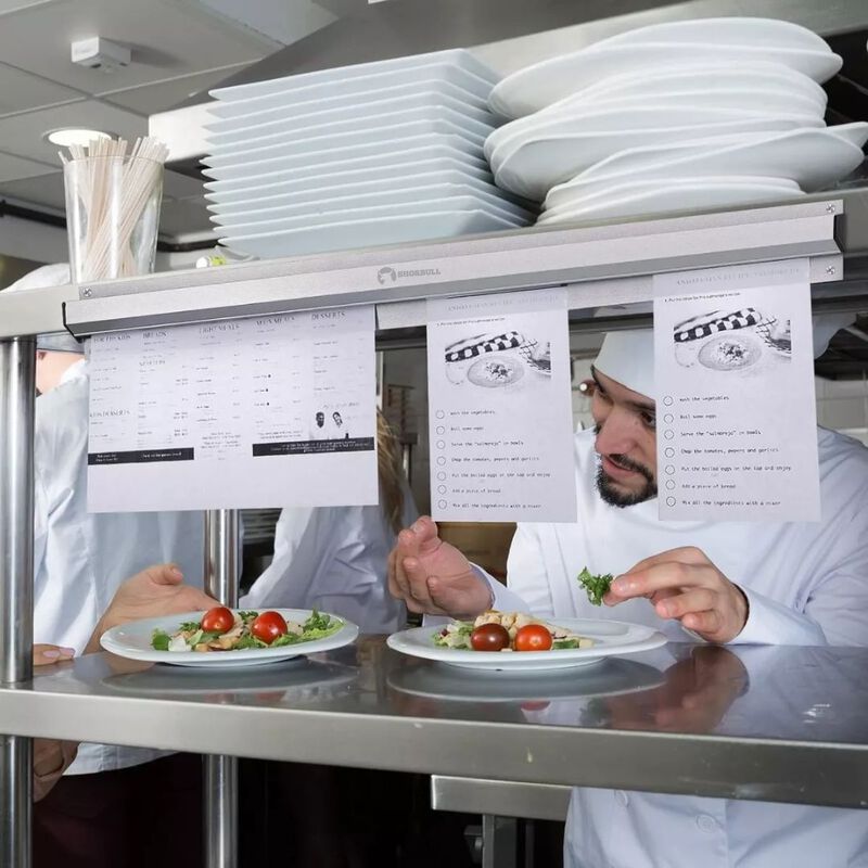 Barra Porta Comandas organizador de pedidos de ... image number null