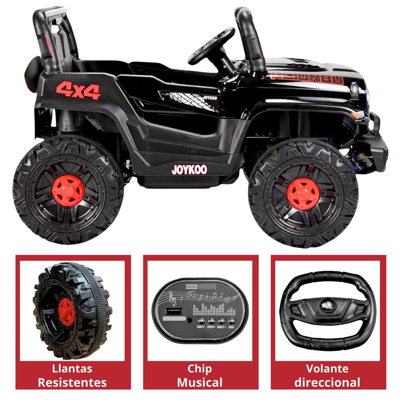 Montable Electrico Camioneta 4x4 Control Remoto... image number null