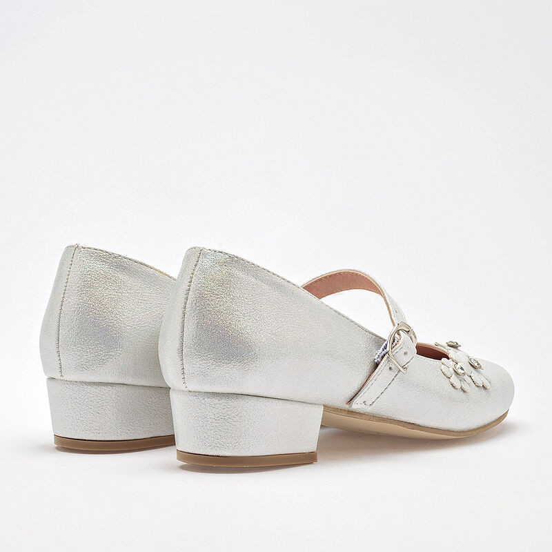 Caramel Zapato Para Fiesta Para Ni&ntilde;a Plata Cod ... image number null