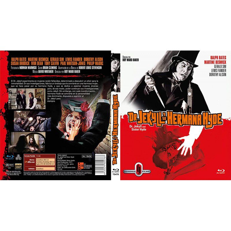 Dr. Jekyll Y Su Hermana Hyde [blu-ray] (1971) D... image number null
