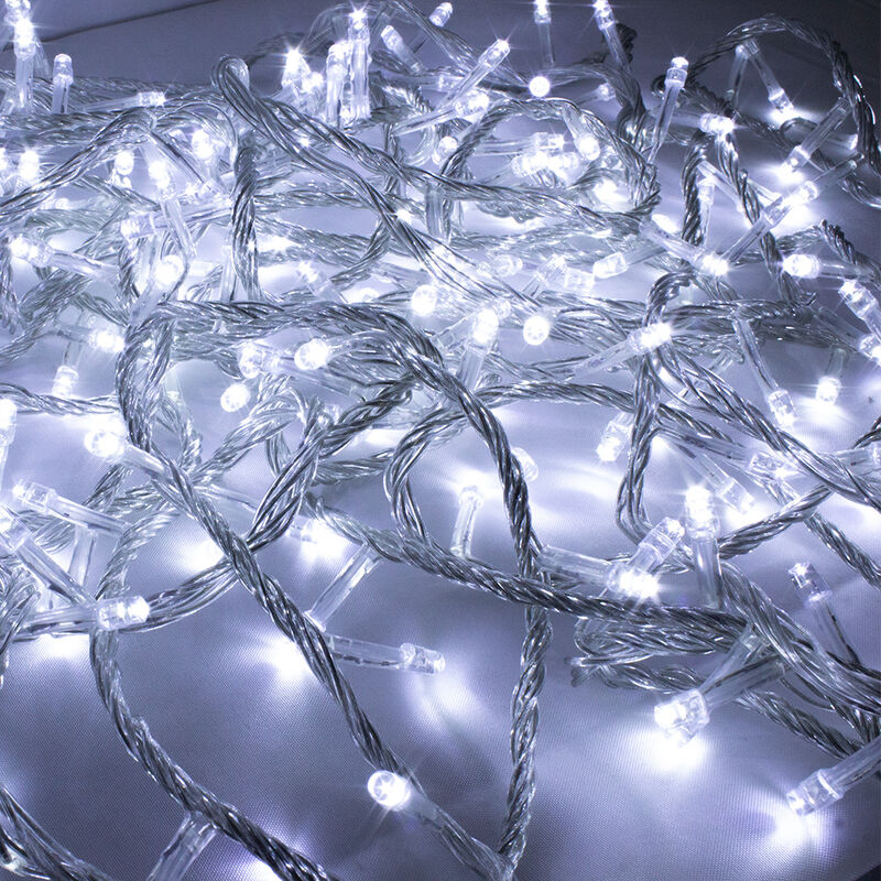 Serie Navide&ntilde;a 800 Focos Luz Led Blanca Fr&iacute;a 8 ... image number null