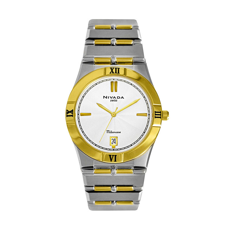 Reloj Nivada Millionaire Cab Bicolor Calendario... image number null