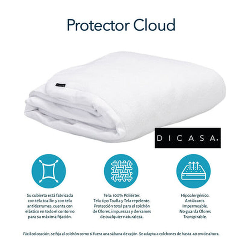Protector de Colch&oacute;n Impermeable Queen Size Dic... image number null
