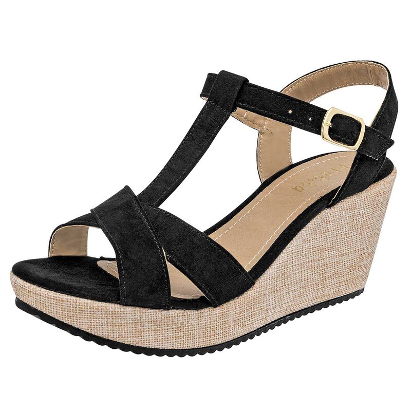 Fratta Sandalia para mujer negro image number null