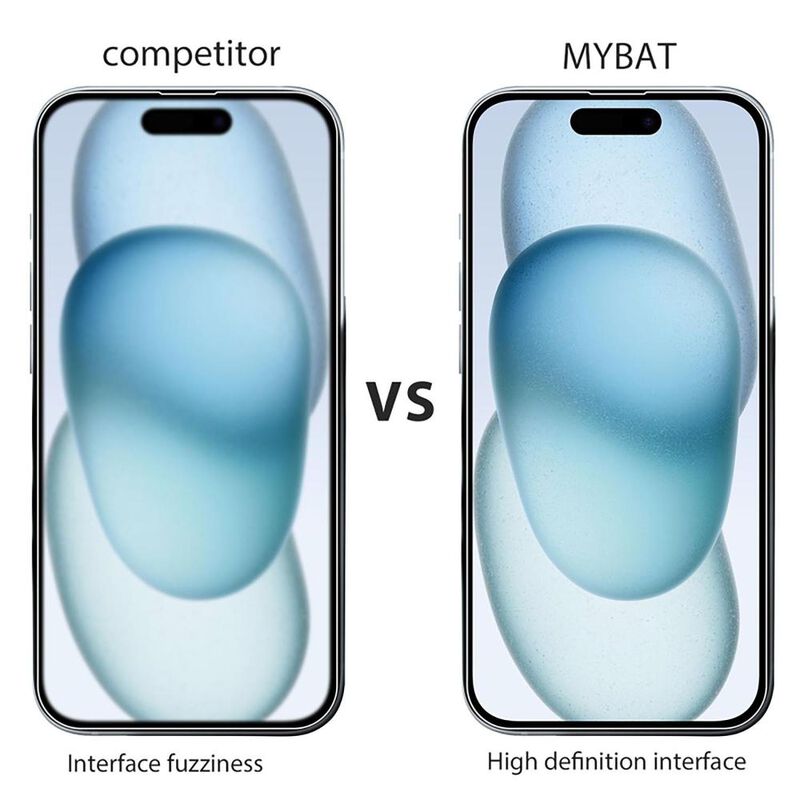 Mica Vidrio MYBAT para iPhone 15 PRO protectora... image number null