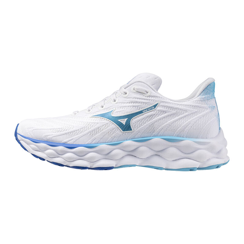 Tenis Mizuno Mujeres Wave Sky 8  White-Mercury ... image number null