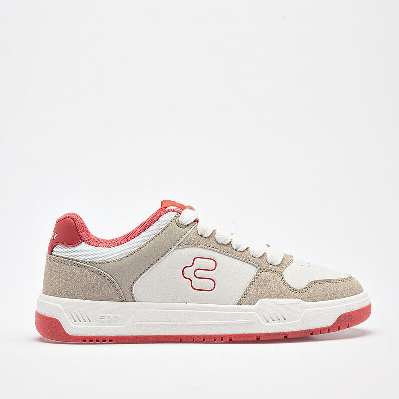 Charly tenis para mujer blanco beige cod 139583... image number null