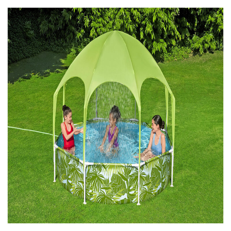 Alberca Piscina Estructural 1688 Lts 2.44 m Di&aacute;... image number null