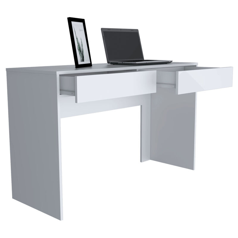 Escritorio Mantis, Blanco, con Dos Cajones Orga... image number null