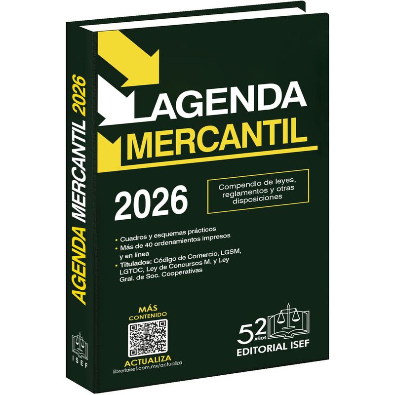 Agenda Mercantil 2026, De Ediciones Fiscales Is... image number null