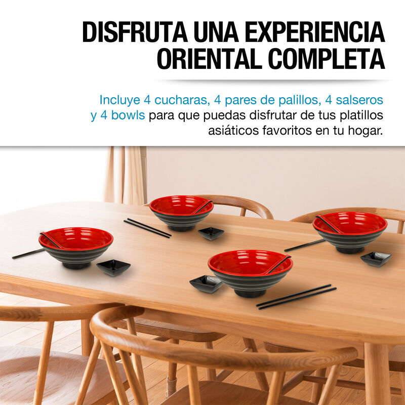Set Japon&eacute;s de Bowls y Accesorios image number null