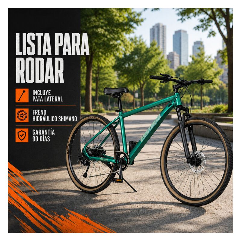 Bicicleta Rodada 29 Monta&ntilde;a Shimano 9 Vel Freno... image number null