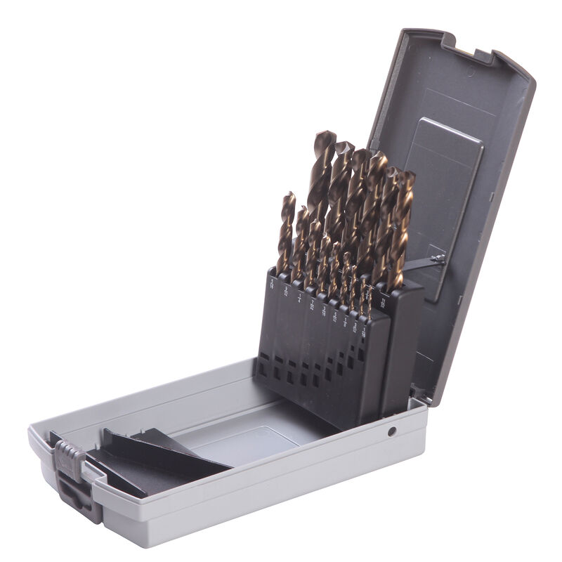 Juego de brocas con cobalto de acero de alta ve... image number null