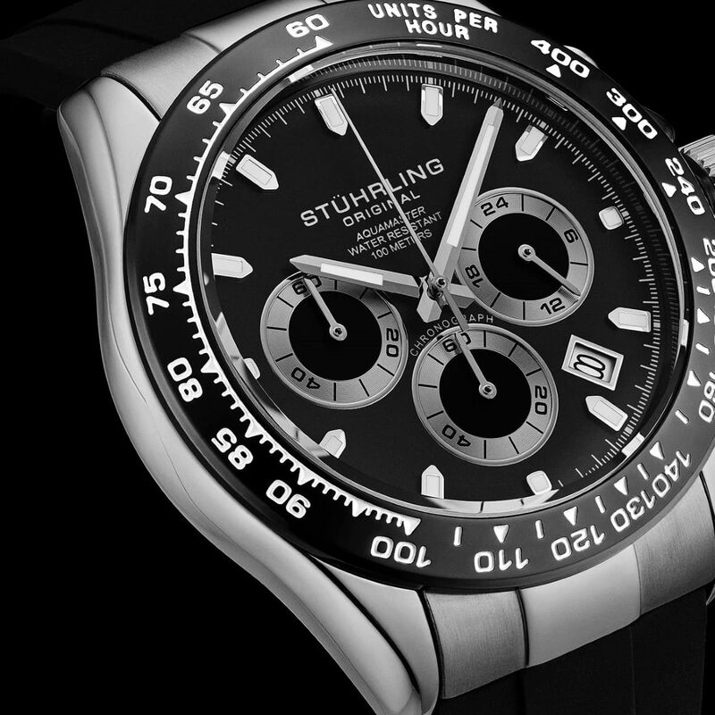 Reloj Stuhrling para hombre  4050.2 cronógrafo ... image number null