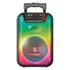 Bafle Kaiser Ksw-3508 Pmpo Con Micr&oacute;fono Inal&aacute;mbrico 6500w Bt Fm Usb Negra