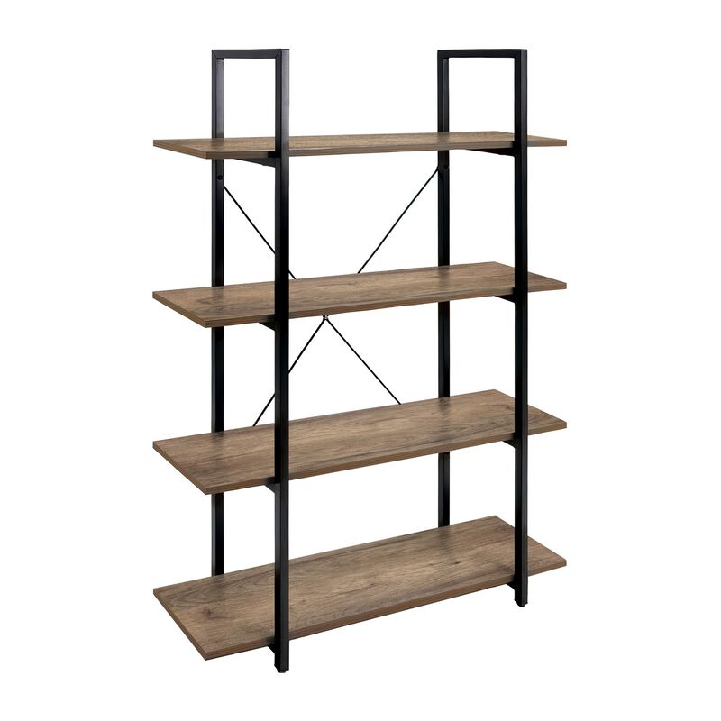 Librero Madera Estante Minimalista 4 Repisas Ti... image number null