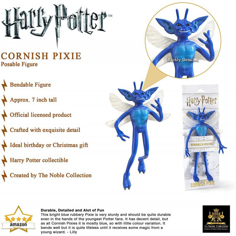 Figura Maleable Cornish Pixie Harry Potter 18 c... image number null