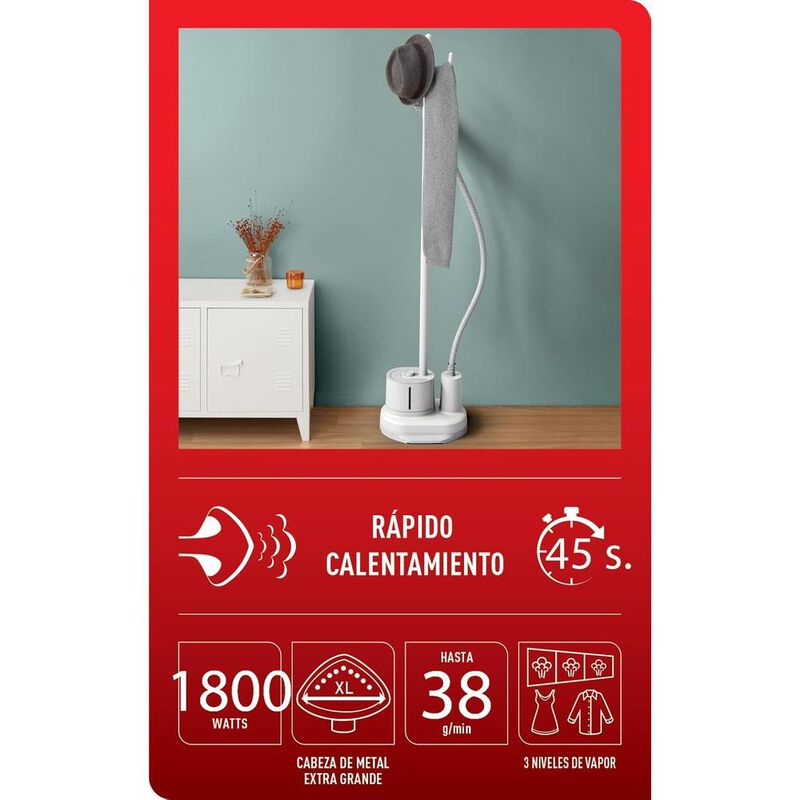 Vaporizador Plancha De Vapor Vertical T-fal 14.... image number null