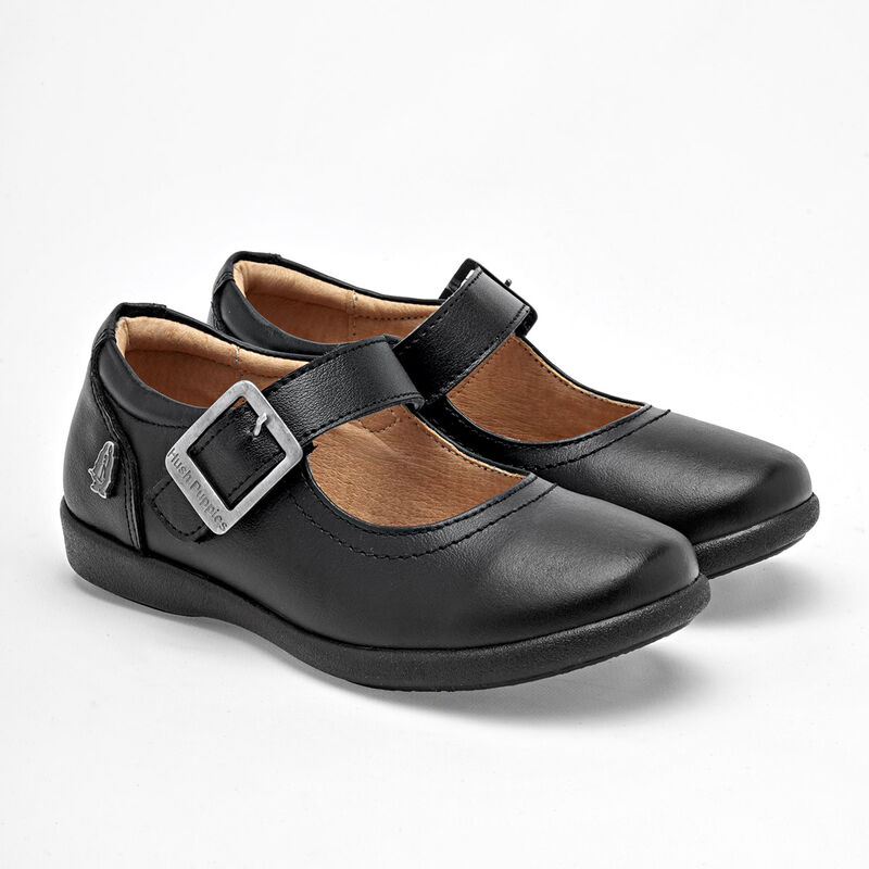 Hush Puppies Kids Zapato para ni&ntilde;a negro image number null