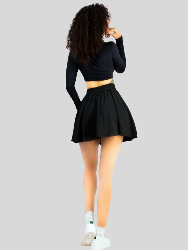 Falda Short De Mujer Deportiva O Casual Sh-038-... image number null