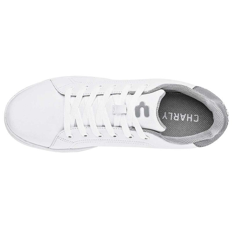 Charly Tenis urbano para hombre blanco gris image number null