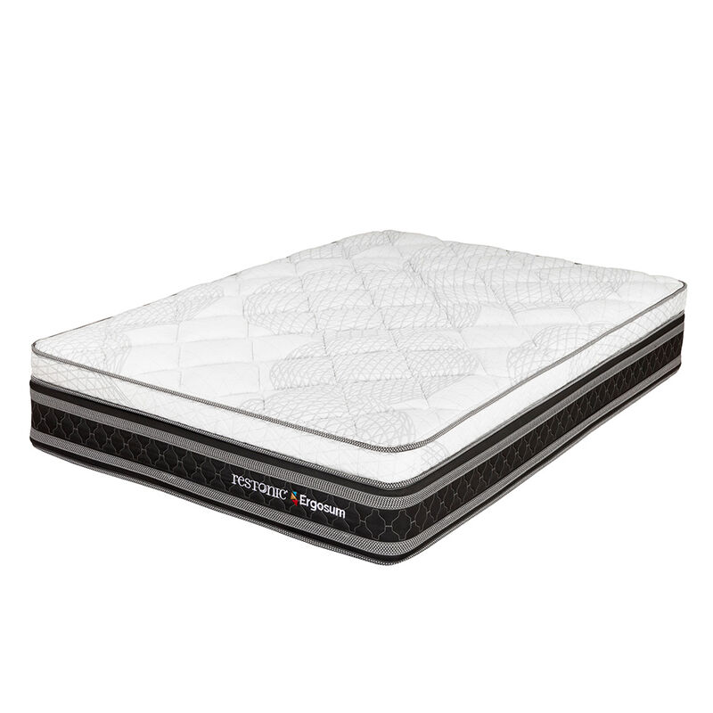 Colch&oacute;n Queen Size Ergosum + 2 Almohadas Trinit... image number null