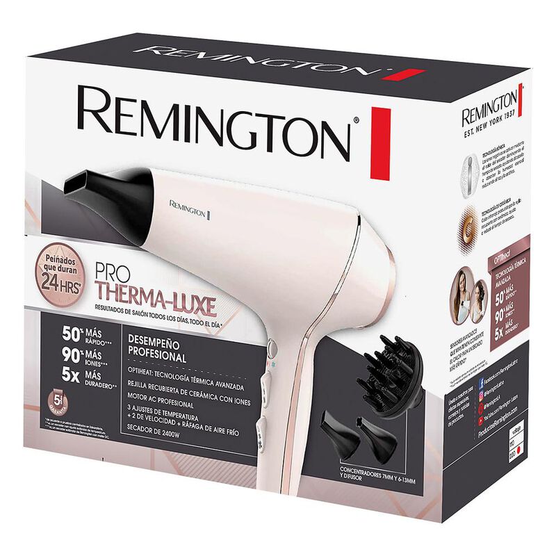 Secadora Pelo Remington Profesional Control De ... image number null