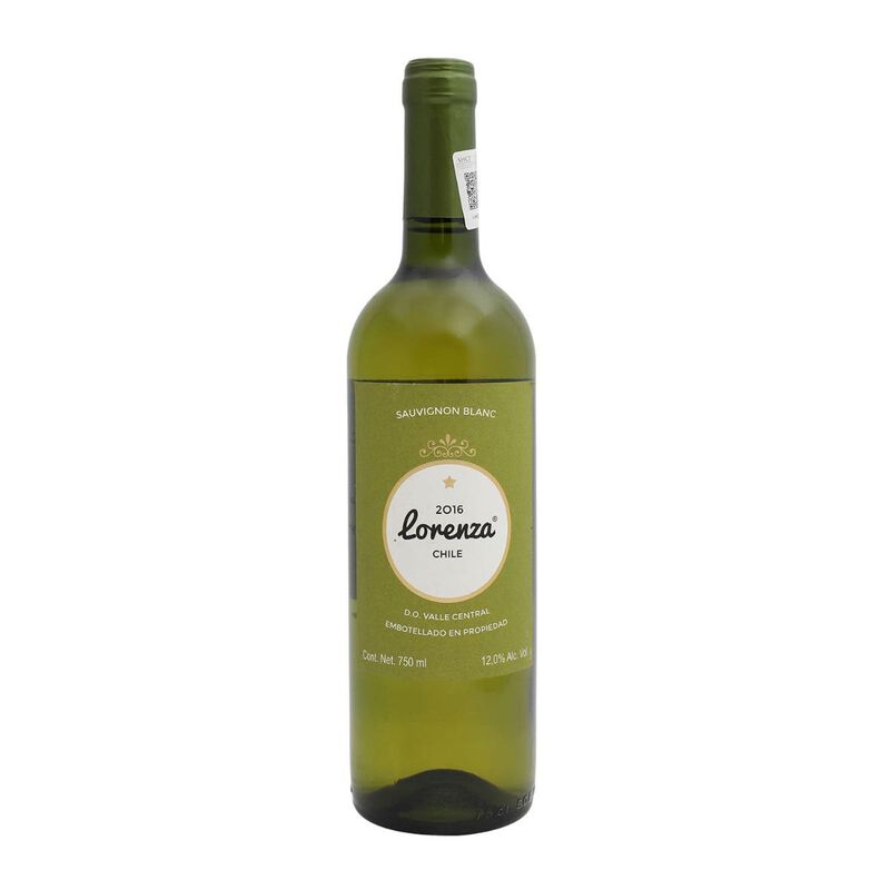 Vino Blanco Sauvignon Blanc Lorenza - 750 ML image number null