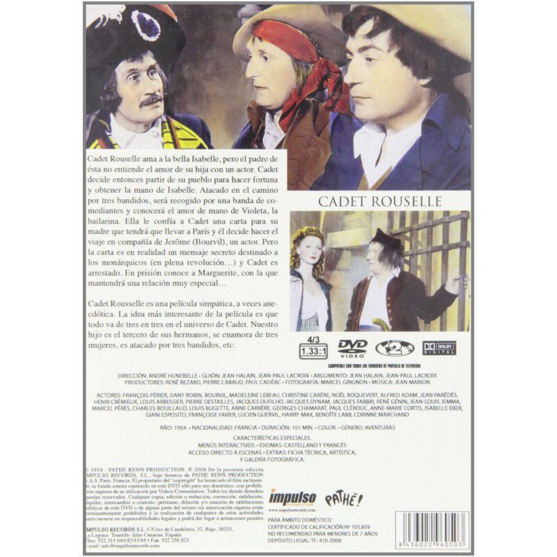 Las Aventuras De Cadet Rousselle image number null