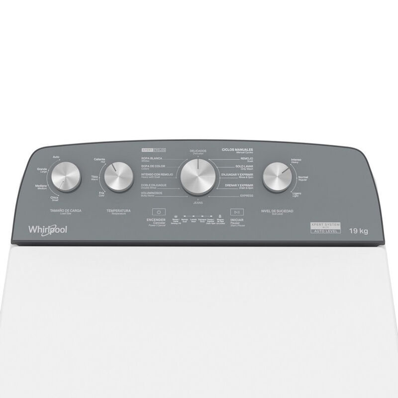 Lavadora Whirlpool 19 Kg Mod. 8Mwtw-1934Mjm image number null