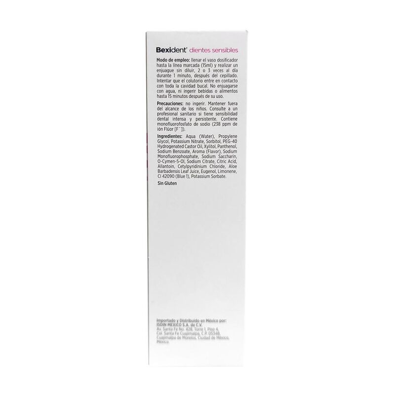 Bexident Dientes Sensibles Colutorio 250 Ml image number null