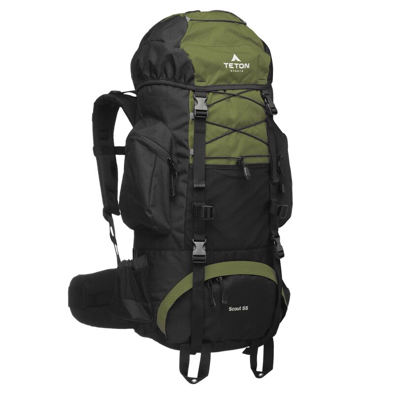 Mochila Para Backpacking Scout 55l Verde Teton image number null