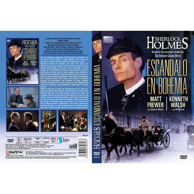 Es&aacute;ndalo En Bohemia [dvd] (2001) The Royal Scan... image number null