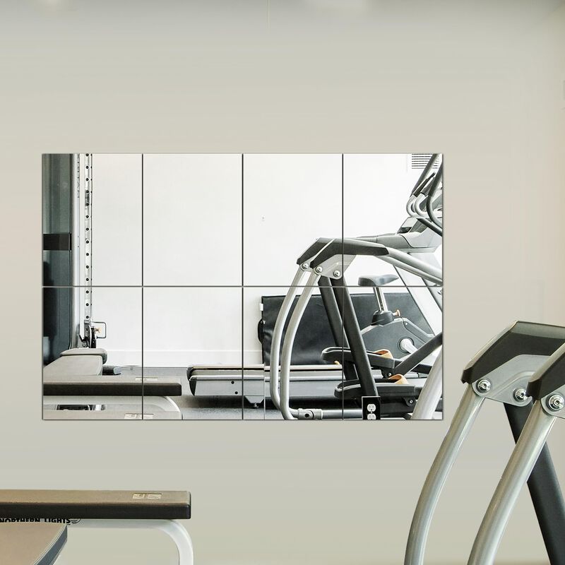 Azulejos Tipo Espejo Delma Home Gym De 16 X 12 ... image number null