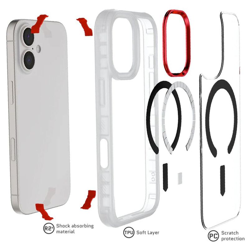 Funda Case GHOSTEK Covert Mag para iPhone 17 Tr... image number null