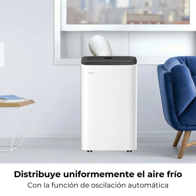 Aire Acondicionado Port&aacute;til Toshiba Led Smart 8... image number null